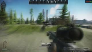 Escape From Tarkov: Player scavs at 9m left, just staring at me