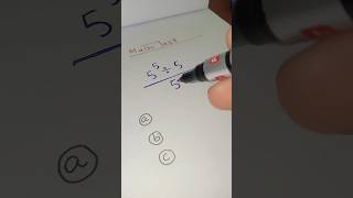Math Test #shorts #trendingshorts #funnymath