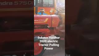 Sukoon Haldhar 3000 Electric Tractor Pulling Power Performance#shorts #youtubeshorts #reels