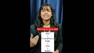 Nested if Statement | Programming basics #javaprogramming #cse #programming #c #c++