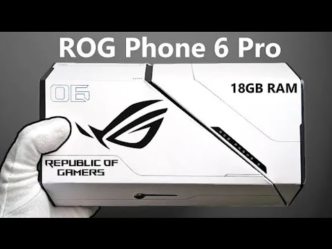 ROG PHONE 6 PRO Unboxing (Gaming phone) ROG PHONE 2022