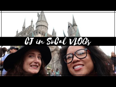 CJ in SoCal Vlogs: Adventures of CJ and Hillary at Universal Studios Hollywood