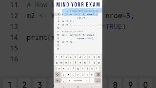 Matrices in R Programming Language: Column Major Form & Row Major Form