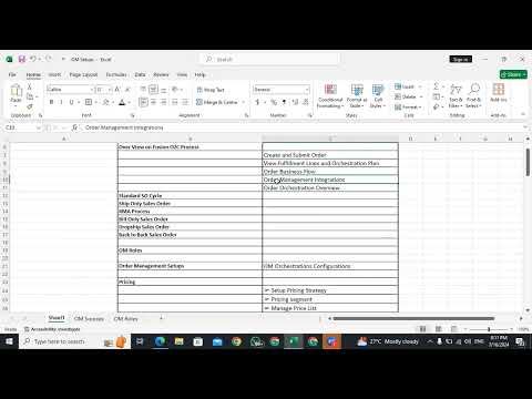 Order Management Demo #oracle #ordermanagement #fusion