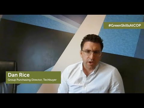Dan Rice | Techbuyer | Green Skills at COP | IEMA