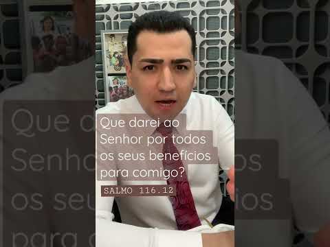 1 MINUTO DE GRATIDÃO // SALMO 116.12 // #gratidão #fé #bispo