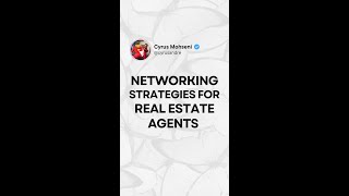 Top Networking Strategies for Real Estate Agents: Build Lasting Relationships, Not Just Deals!