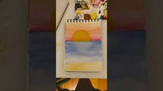 Sunset gradient #art