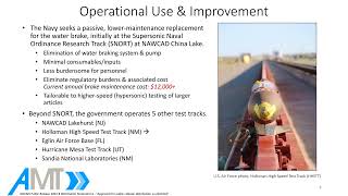 American Maglev Technology of Florida, Inc.'s Navy STP Tech Talk for Topic N201-023 (2022-23)