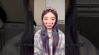 blush placement tips based on your face shape #shorts