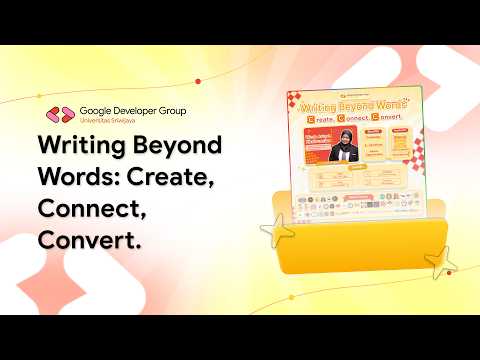 [2026/05/15] Writing Beyond Words: Create, Connect, Convert