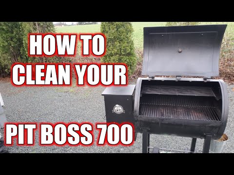 How to Clean Your Pit Boss 700 Wood Pellet Grill