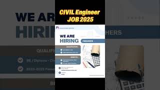 Civil Engineering Freshers Jobs 2025! Falcon Rebar Services Hiring Now 👷‍♂️