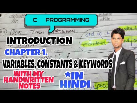 Learn C Programming Language start coding for Beginners in HINDI introduction & ch1