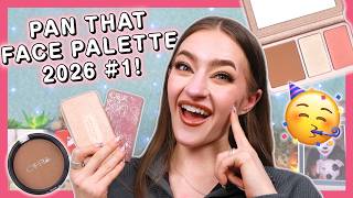 Pan That Face Palette 2026 #1!! (i'm loving this project already!)