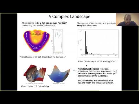 Carlo Lucibello - Entropic algorithms and wide flat minima in neural networks