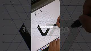 3 L+L Modern Logo Design in adobe illustrator #shorts  #logo  #graphicdesign #illustrator #gridlogo