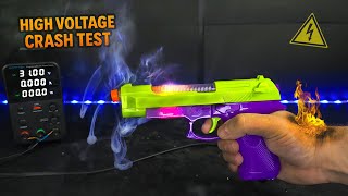What Happens If You Power Up a Toy Gun With Electricity?