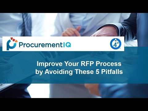 Improve Your RFP Process by Avoiding These 5 Pitfalls