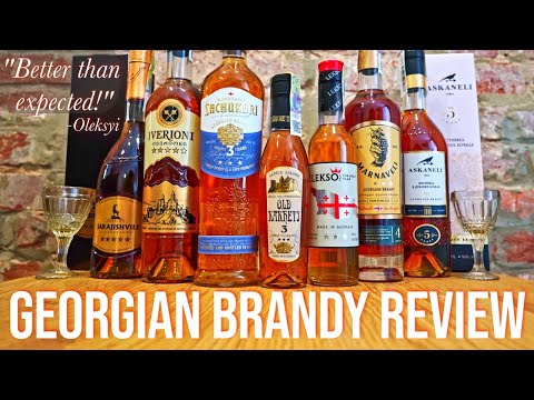 We Try Georgian Brandy - Cognac Clone or True Spirit of the Caucasus?