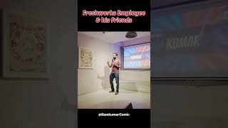 Freshwork Employee in the Audience | Ramkumar Comic | Crowd Work | Standup Comedy Short