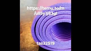 Workout Mat #temu #temubaes #temuhaul #temuinfluencerprogram #temunewtrend #blackfriday