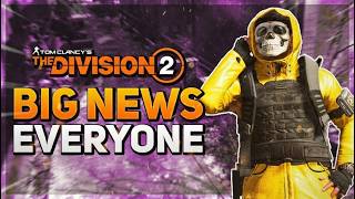 *BREAKING NEWS* We did it! FOR JOHN Update, DOUBLE XP, & More! - The Division 2: News Update