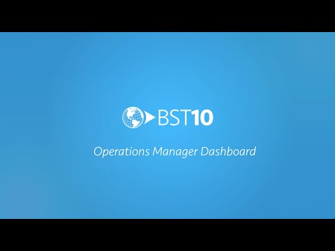 BST10 Operations Manager Dashboard