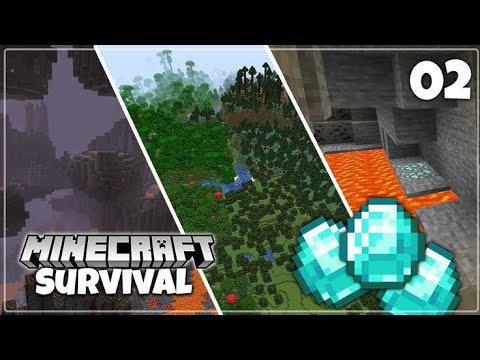 Minecraft Survival Series #2 | Starter Base Completed  100% | 