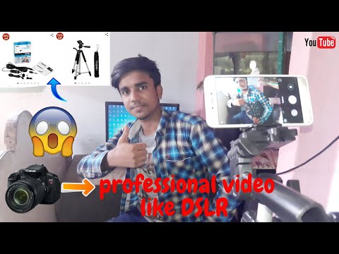 how to shoot professional video with mobile | like DSLR