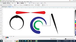Artistic tool in corel draw. Corel draw tutorial