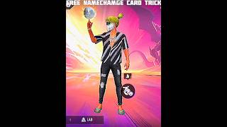 FREE NAME CHANGE CARD😱✅#shorts #freefire #viral #trending