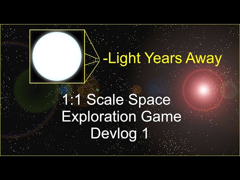1:1 Scale Space Exploration Game | Devlog 1