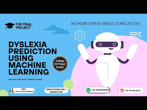 Dyslexia Detection Using ML – Smart Project That Can Change Lives 💡