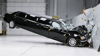 Limousine Cars Crash Test & Safety Demonstrations