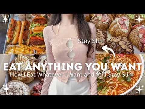 How to Eat Anything Without Gaining Weight | No Workout Needed 🤍