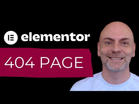 How to Create a 404 page in Elementor 3.0 [Tutorial]