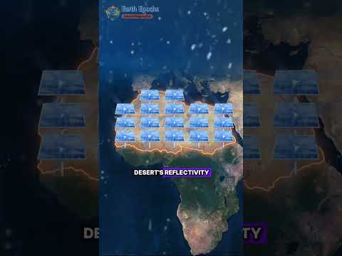 What will happen to installing solar panels in the Sahara Desert?#saharadesert #map #world #us