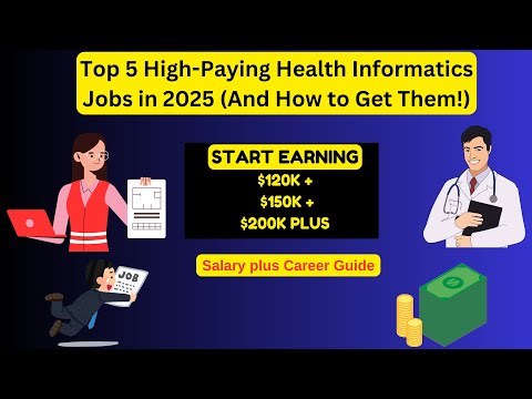 Top 5 High-Paying Health Informatics Jobs in 2025 | Salaries, Roles & How to Land One!