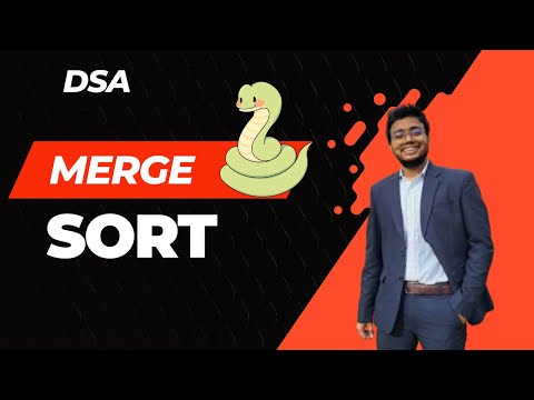 merge sort explained with simple visualization and implementation in python