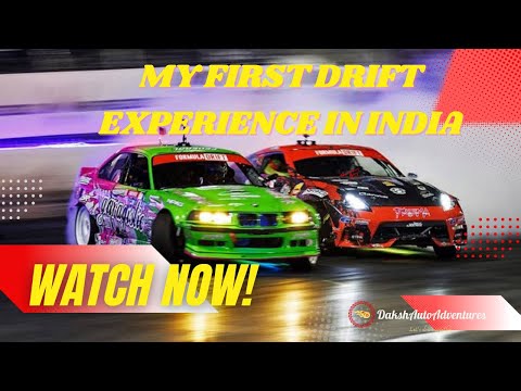 My First Drift Experience in India | Drift Cars, Masterclass & Indian Car Culture 🇮🇳