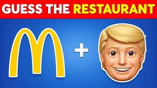 Guess The Word by Emoji 🥛🍔 | Food & Restaurant Quiz Game