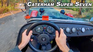1987 Caterham Super Seven 1700 POV - The Lightweight That Proves Less is More (Binaural Audio)