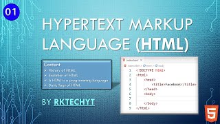 01 History to HTML with Basic Tags || HTML for Absolute Beginners || 1080p