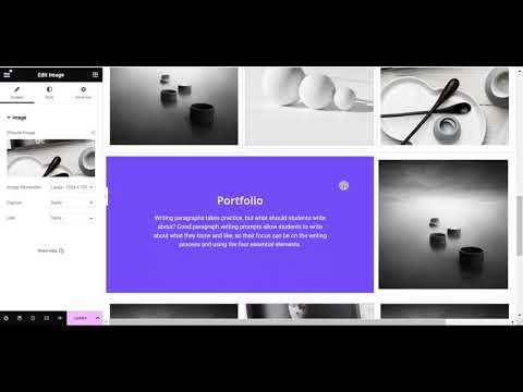 XD portfolio template into Elementor part 3 |  XD to Elementor | WordPress