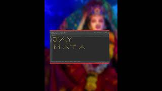 jay mata di pettern program || navratri coding status || python coding petterns || #python #shorts