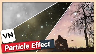 Add Particle Effect to Video | VN Video Editor Tutorial