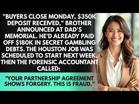 Brother Sold My Manufacturing Business For $1.2M — Until The Forensic Accountant Found Dad's...