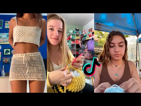 Crochet TikTok Compilation 🧶💖 #3