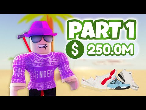 I SPENT 500 MILLION ON SHOES IN SNEAKER RESELL SIMULATOR!! [PART ONE]